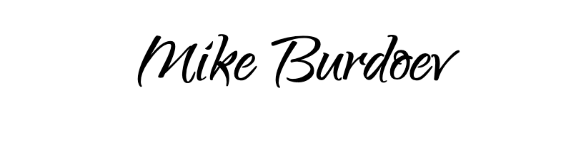 Mike Burdoev signature